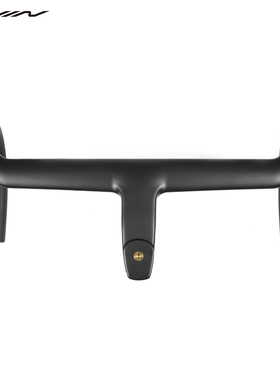 Avian飞鸟H280碳纤维一体把公路自行车把全内走轻量钛螺丝石墨烯