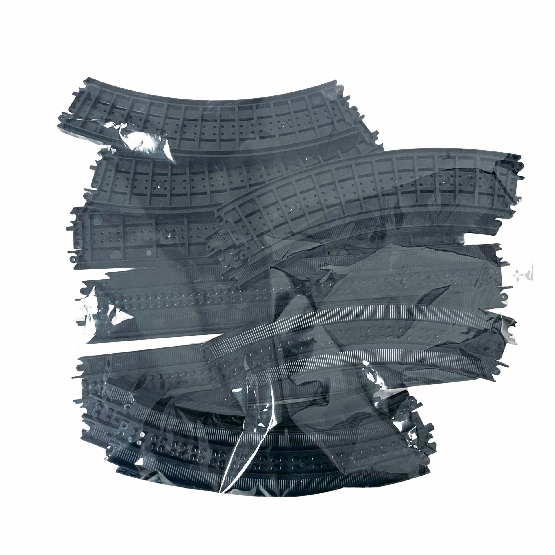 积客积木火车高铁和谐号光复号复古蒸汽机车拼接轨道配件