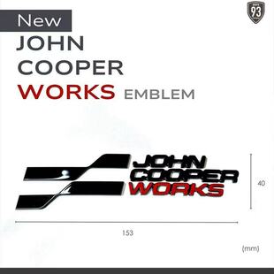 LCI新款 JCW 车标尾标 MINI 宝马迷你