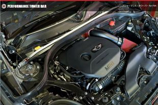 宝马 迷你 BMW MINI F54 日本 引擎室拉杆 改装顶吧 车身强化