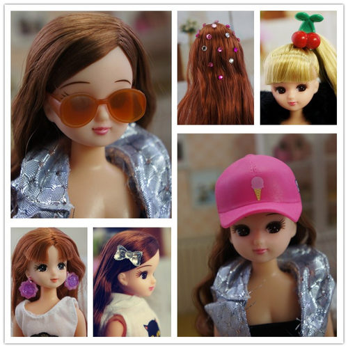 licca多关节娃娃配件头饰