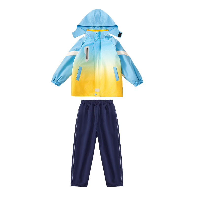 小学生校服秋冬装冲锋衣三件套儿童一年级班服加厚保暖幼儿园园服