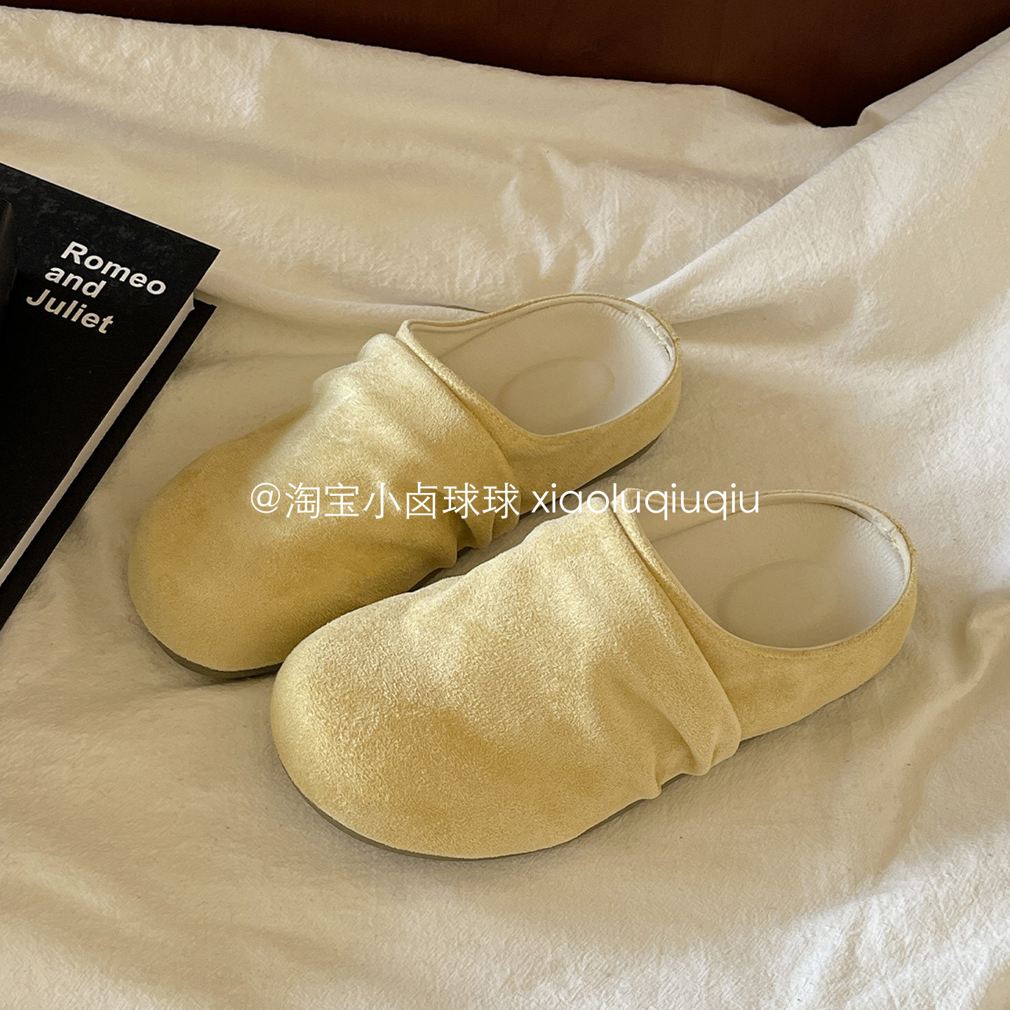 小卤球球复古百搭勃肯鞋半拖女鞋2026新款一脚蹬懒人鞋子休闲单鞋,女鞋,勃肯鞋/软木鞋,淘宝优惠券,粉丝福利购,淘宝优惠卷