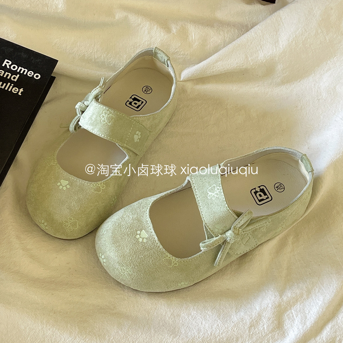 小卤球球 魔术贴勃肯鞋2026新款单鞋玛丽珍鞋子女ins潮百搭休闲鞋,女鞋,勃肯鞋/软木鞋,淘宝优惠券,粉丝福利购,淘宝优惠卷