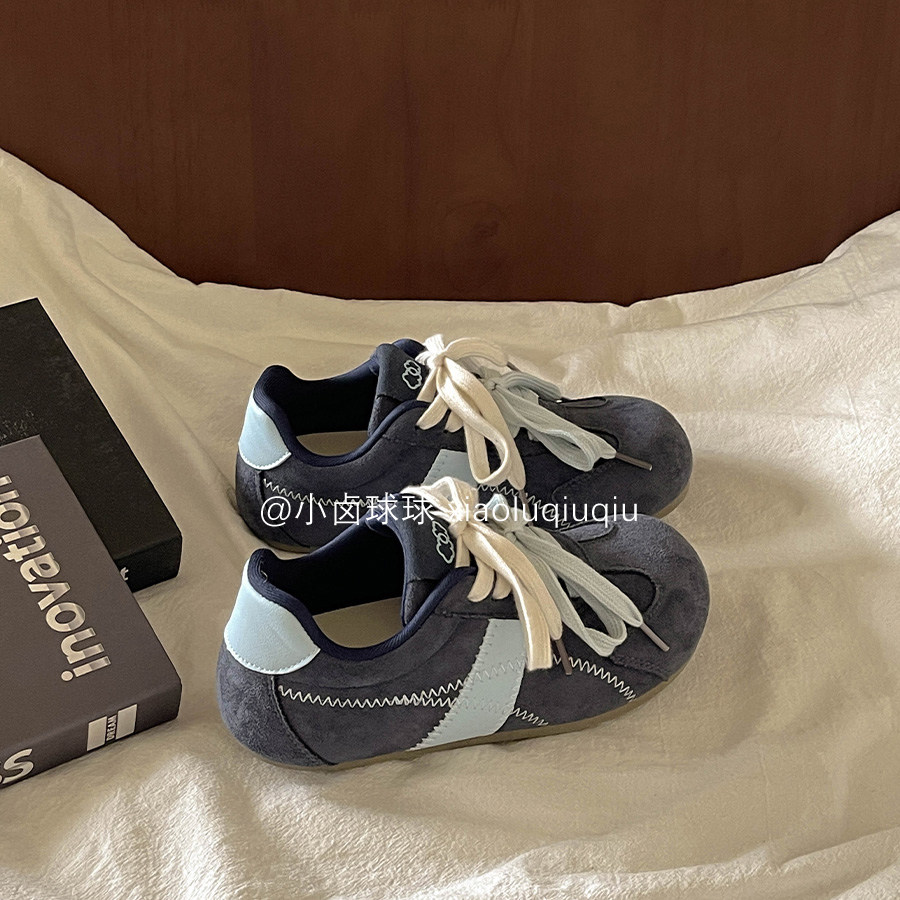 小卤球球德训鞋子女2025新款爆款休闲鞋百搭小众小白鞋学生面包鞋,女鞋,德训鞋,淘宝优惠券,粉丝福利购,淘宝优惠卷