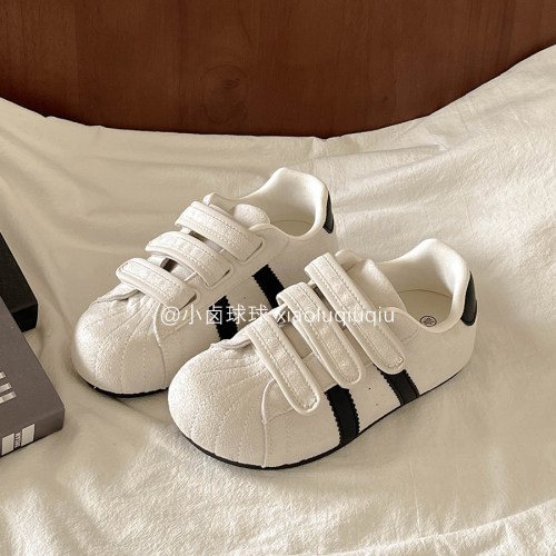 小卤球球小白鞋子2026新款今年流行爆款德训鞋百搭学生面包鞋板鞋