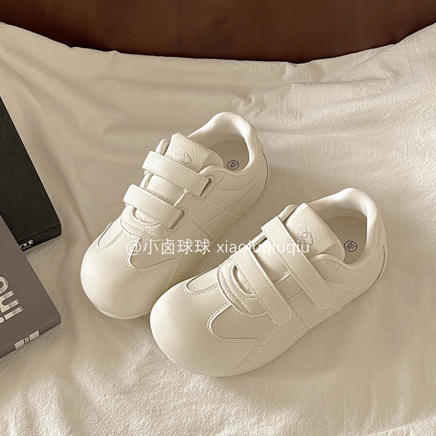 小卤球球百搭小白鞋女款2026新款春季面包鞋子韩系德训鞋休闲板鞋,女鞋,棉鞋,淘宝优惠券,粉丝福利购,淘宝优惠卷