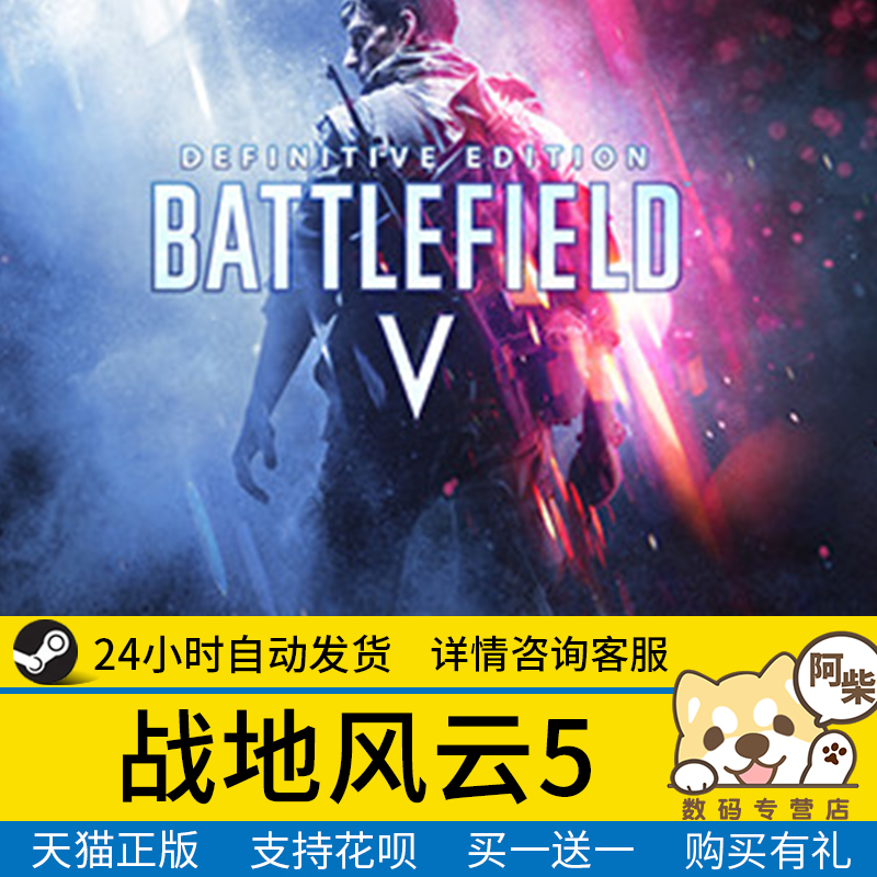 Steam正版 战地风云5 国区礼物激活 战地风云5 成品号国区礼物