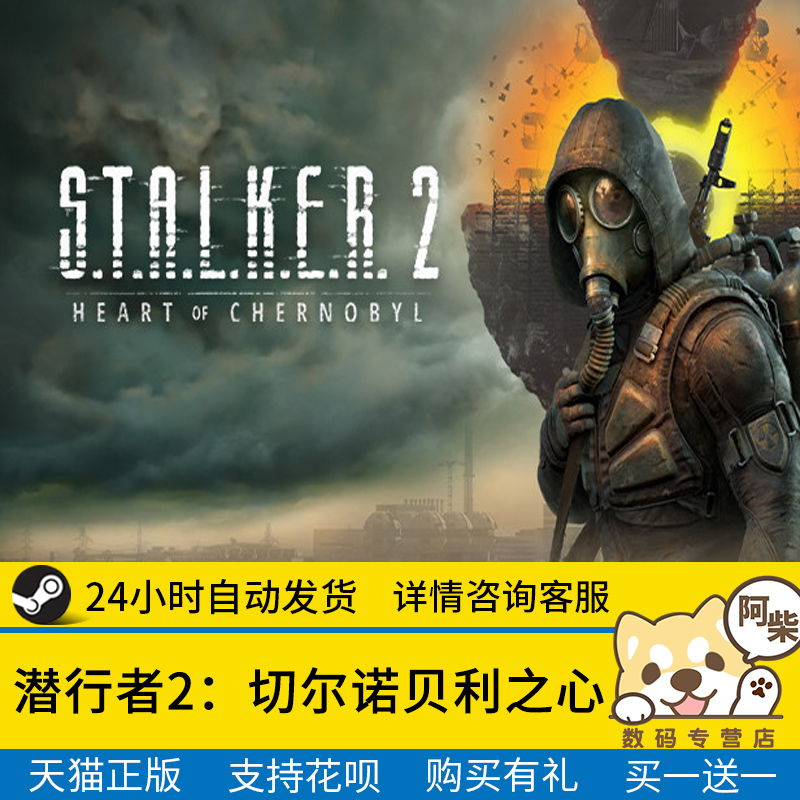 Steam正版 潜行者2切尔诺贝利之心 国区礼物激活 潜行者2切尔诺贝利之心steam