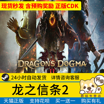 steam正版龙之信条2激活码cdkKEY