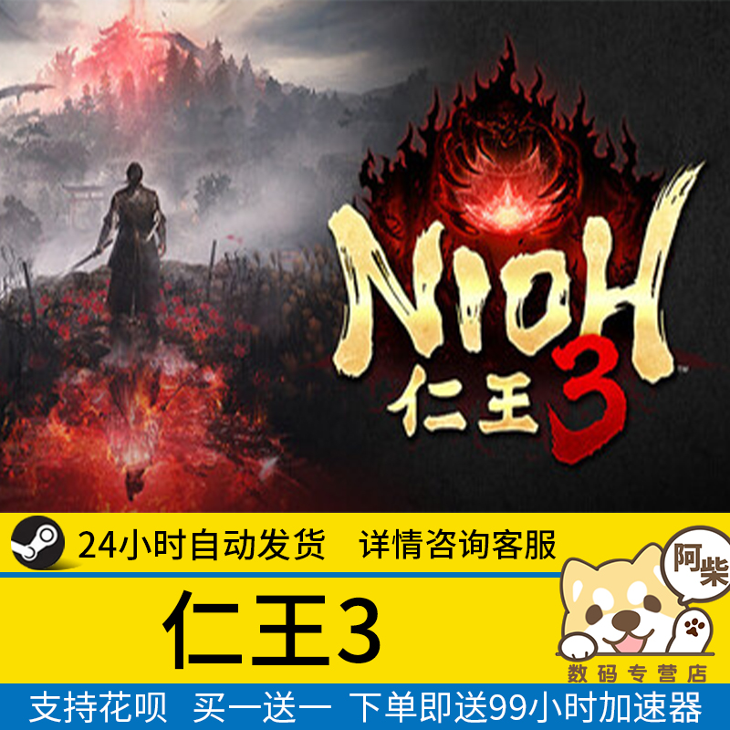 Steam正版 仁王３ 国区礼物激活