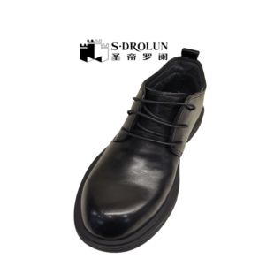 圣帝罗阑2024冬季新款男鞋商务正装英伦软底休闲皮鞋22A313-13