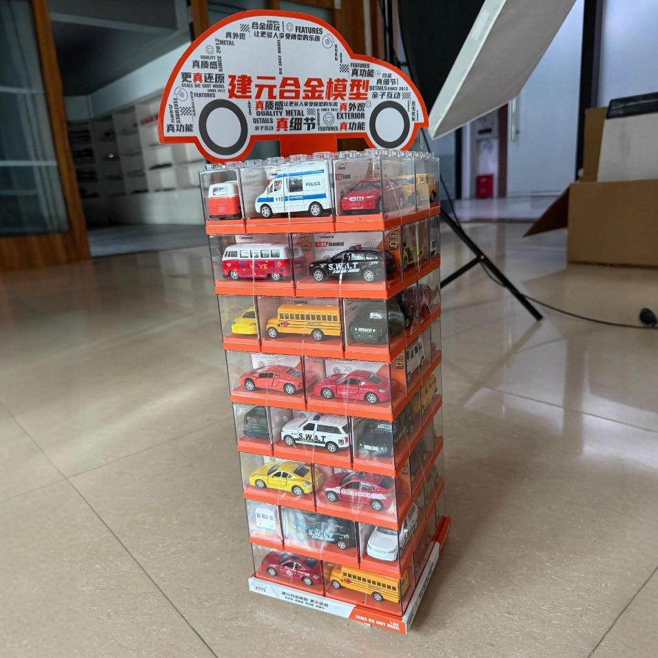 新款 64 diecast model postercars合金车模 open door pull back