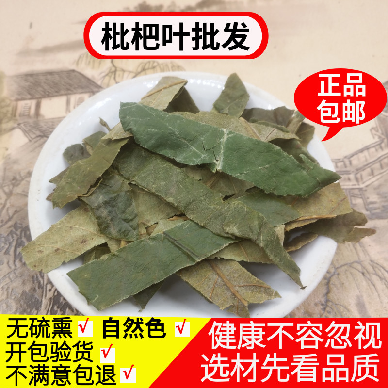 枇杷叶正品500g包邮新鲜干货琵琶叶泡茶咳止批把叶子可磨枇杷叶粉