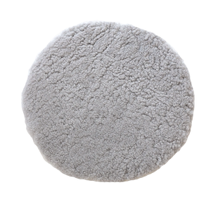 小沙卷毛坐垫圆形椅垫纯羊毛沙发垫地毯垫方垫餐椅子垫地毯飘窗垫