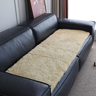 澳洲羊毛皮沙发垫纯羊毛沙发垫贵妃沙发垫定制飘窗垫床边地毯