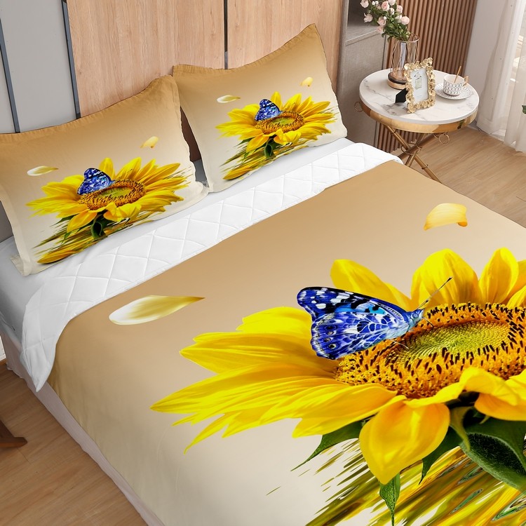 新模板侧面俯视度绗缝被样机效果图展示设计花型模板有组合2364