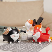 优艺诗 动物装 饰收纳碗钥匙收纳杂物碗盘玄关收纳碗茶几糖果碗盘