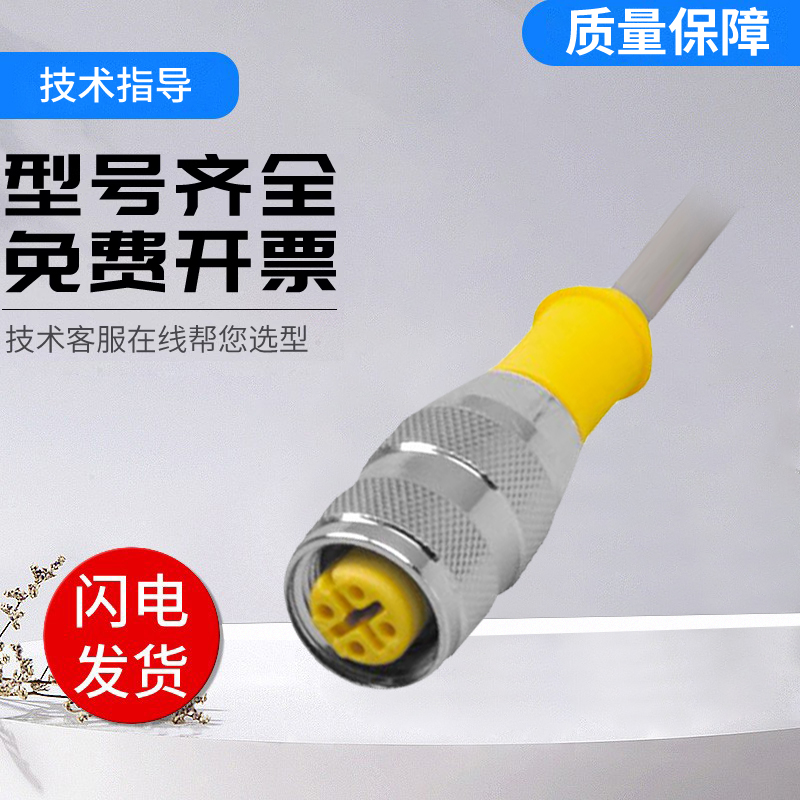 RK系列图尔克型RK 4T/4.4T-10/S529执行器/传感器连接电缆线缆