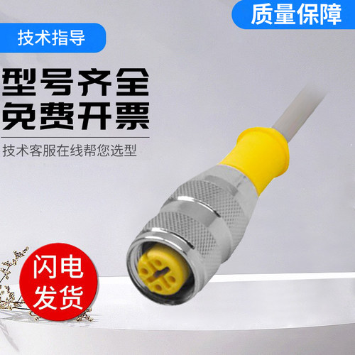 RK系列图尔克型RK 4T/4.4T-10/S529执行器/传感器连接电缆线缆