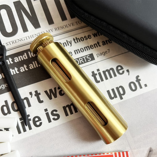 手工黄铜卷烟器细支经典款