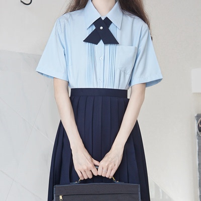 jk原创基础款百搭风多色短袖衬衫