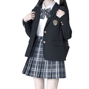 【刺篇原创】高校 jk/dk制服正版校供学院风男女西服外套秋冬