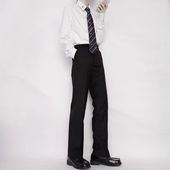 纯色休闲西裤 男女款 dk制服正版 黑色基础款 刺篇 原创日系jk