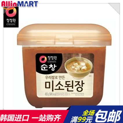South Korea imported dai sauce Qingjingyuan Shunchang Smile Dashes 450g Dashes soup seasoning sauce