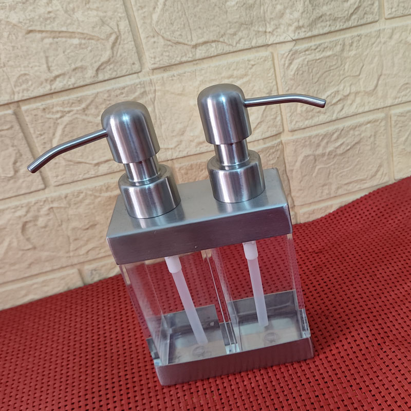 出口德国304不锈钢乳液瓶乳液器皂液器洗水液瓶