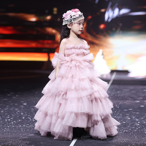 女童礼服公主裙新款高端走秀