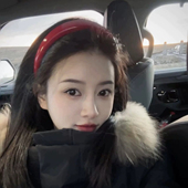 颜色超正 安可拉红漆皮发箍复古港风显白酒红色PU皮质头箍发卡女