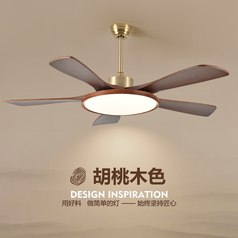 60寸大风力中古风吊扇灯复古家用