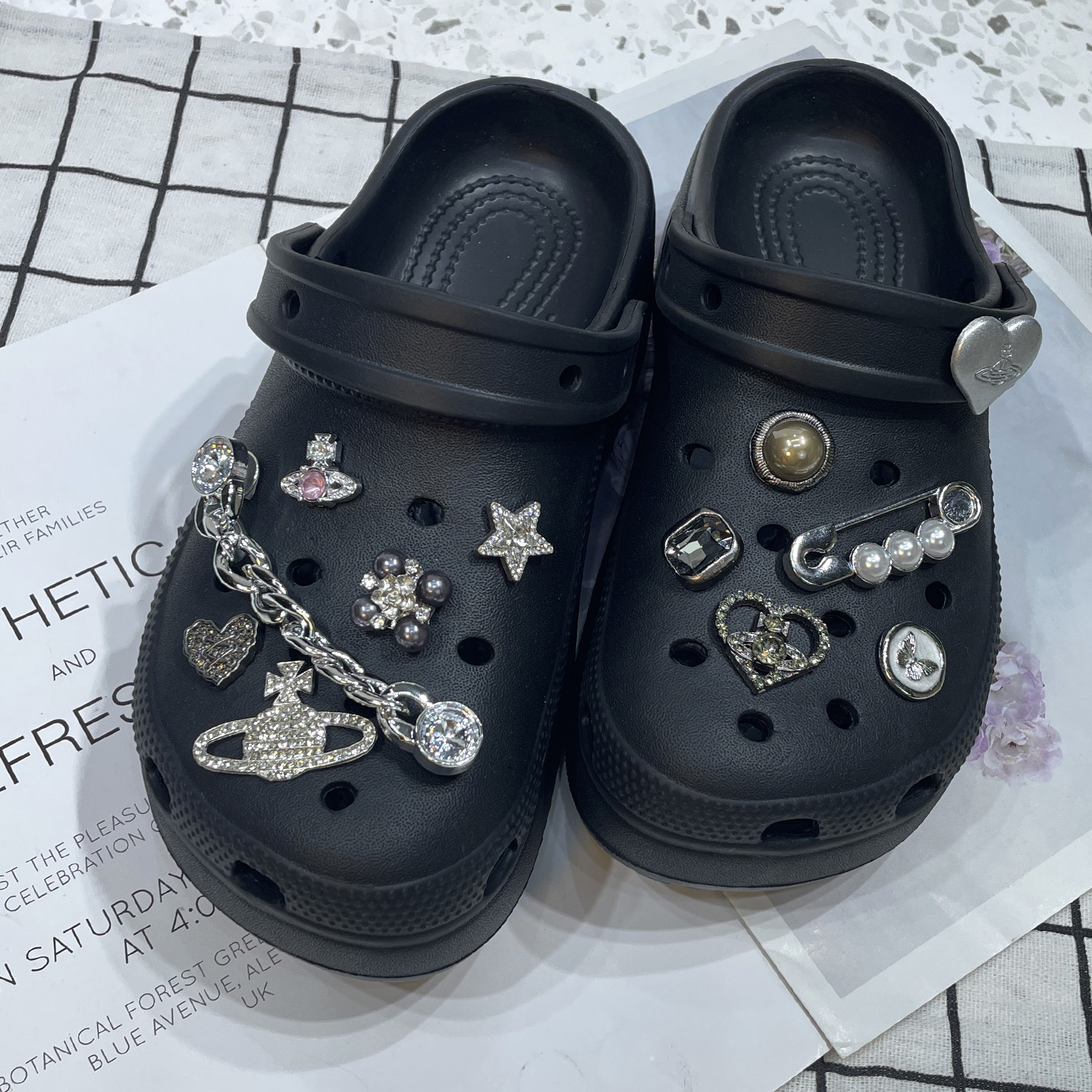 洞洞鞋通用鞋花鞋扣装饰品男女用图片