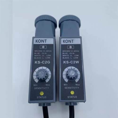 原装色标传感器标志光电眼KS-C2WKS-C2GKS-C2RKS-C2