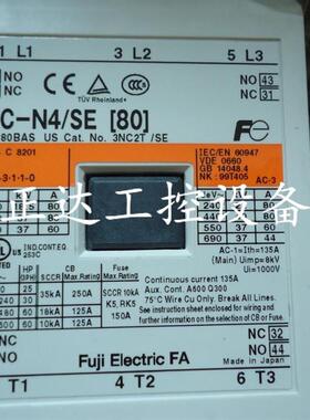 原装正品日本富士交流接触器SC-N4/SEAC/DC110V现货销售