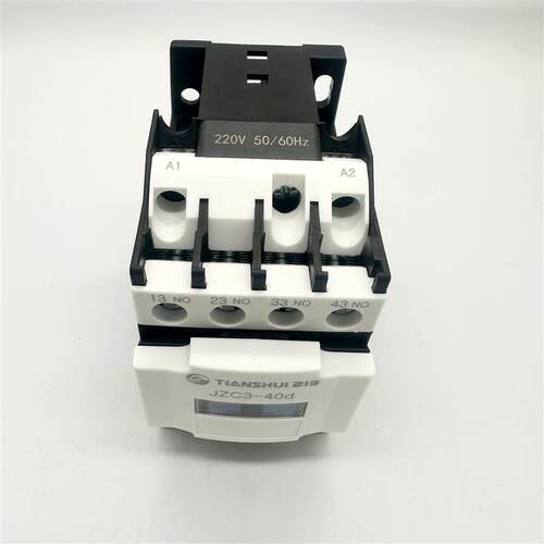 正品天水二一三JZC3-40d接触器式中间继电器4常开主触点继电器