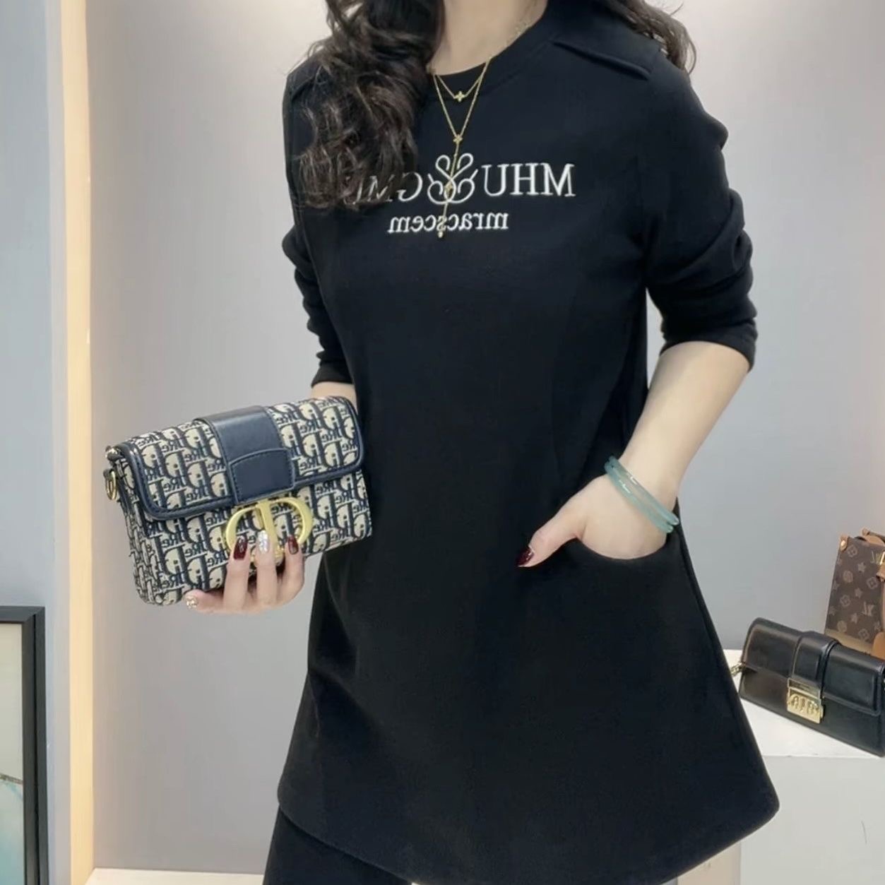 2025秋冬新款时尚洋气高