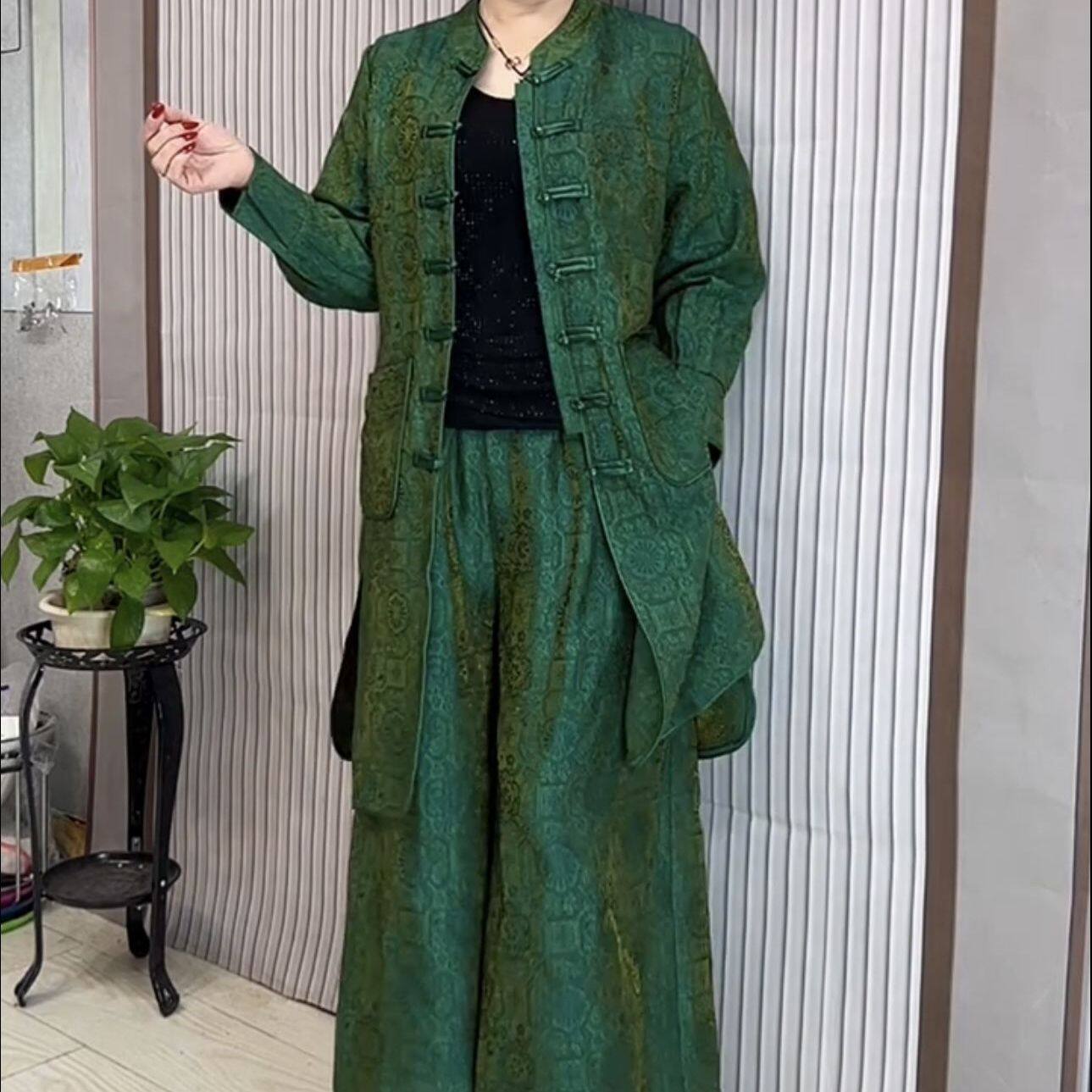 中老年妈妈国风新中式两
