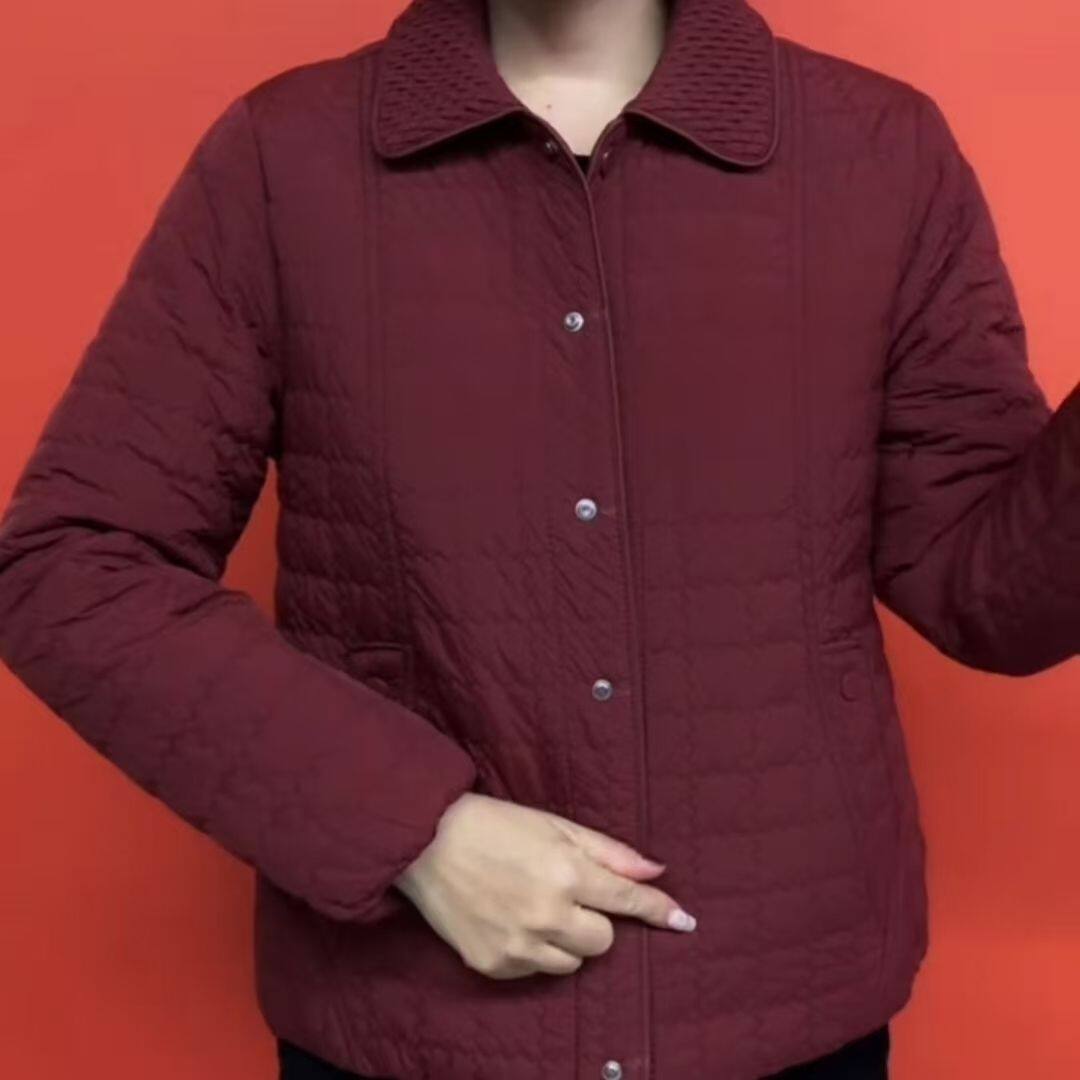 中老年冬季棉服女装新款