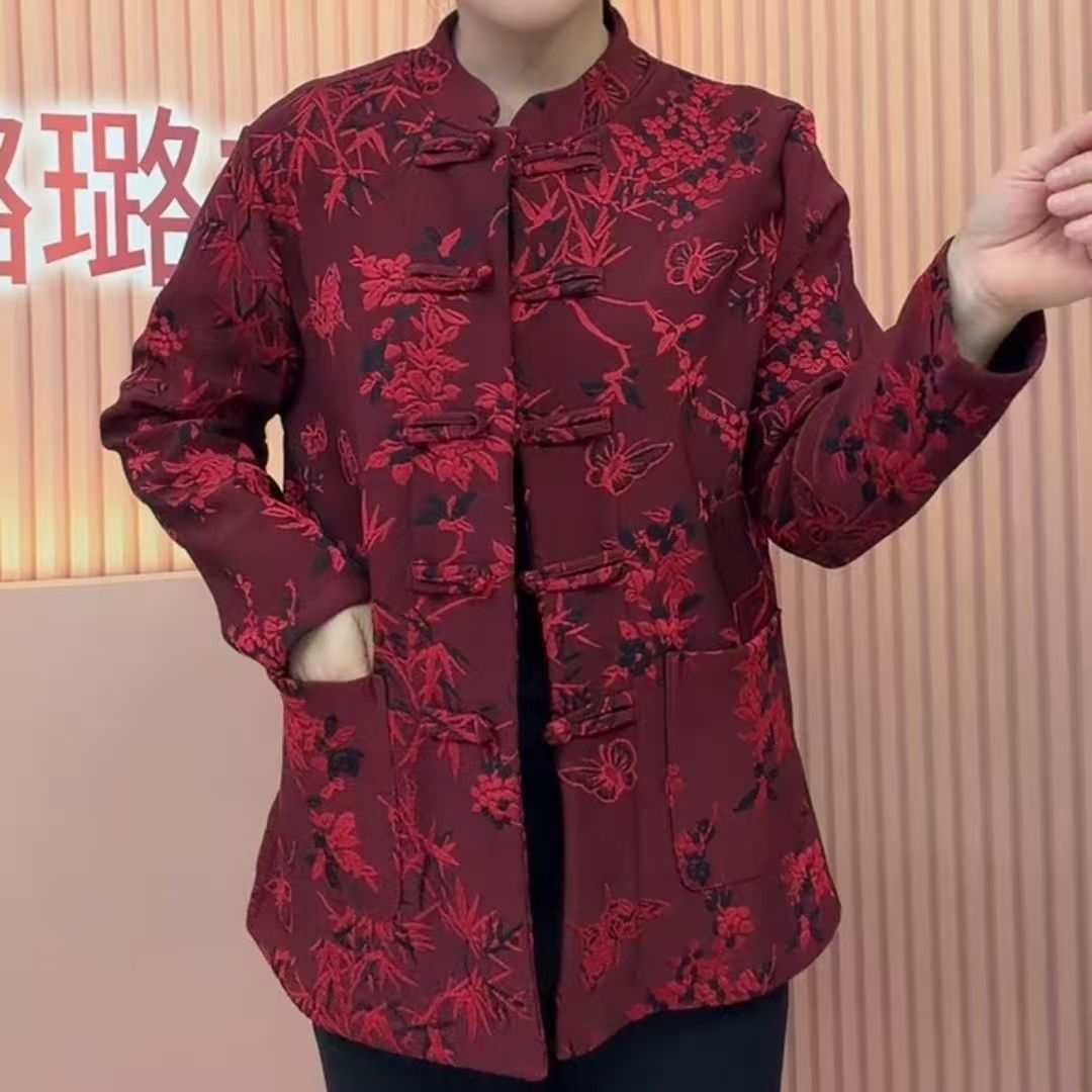 新中式洋气妈妈秋冬复古