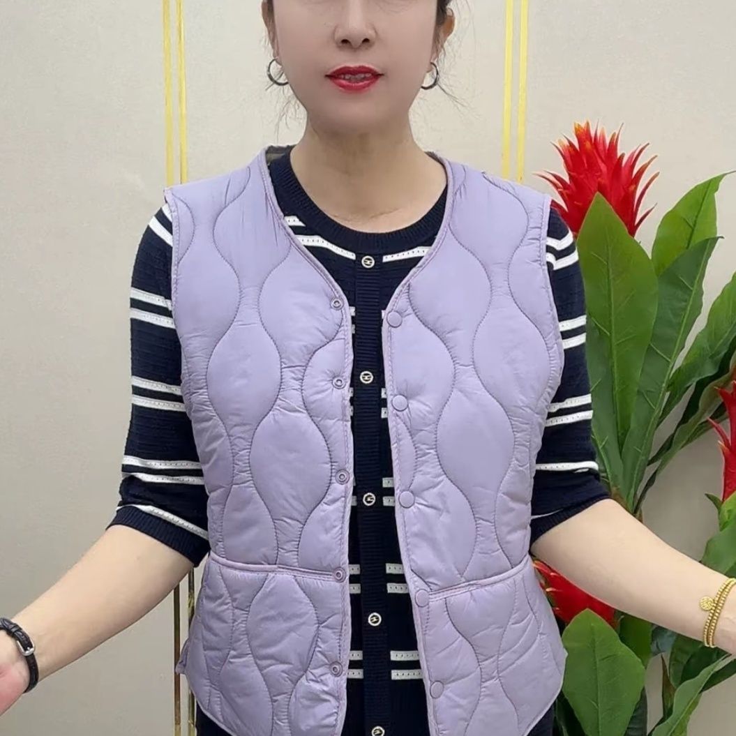 女款加棉马甲新款2026秋