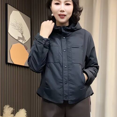 高品质时尚女款二棉服短