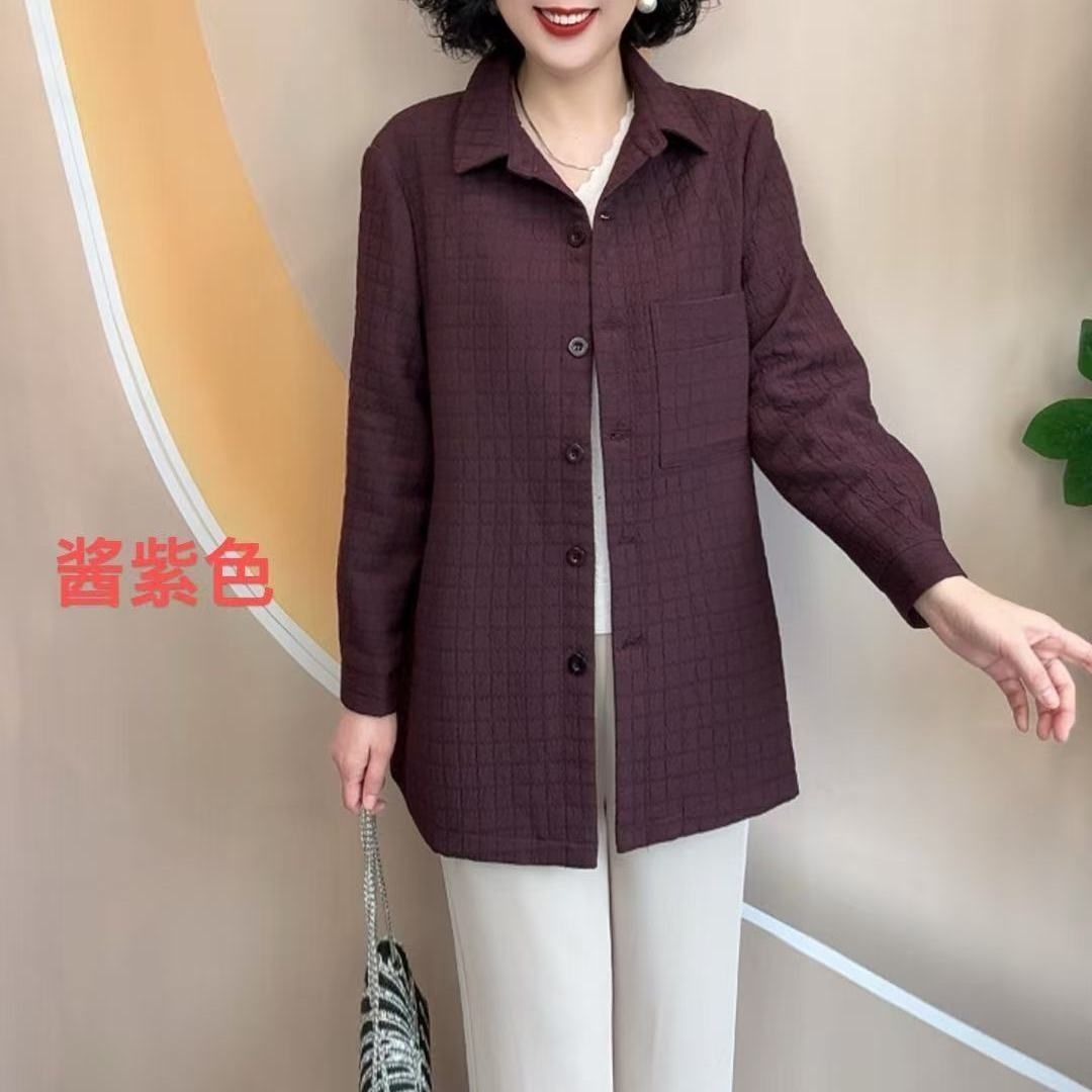 27中老年妈妈装春秋款肌