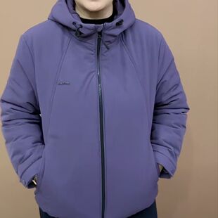 棉服2026秋冬女款外套连帽时尚爆款潮流纯色