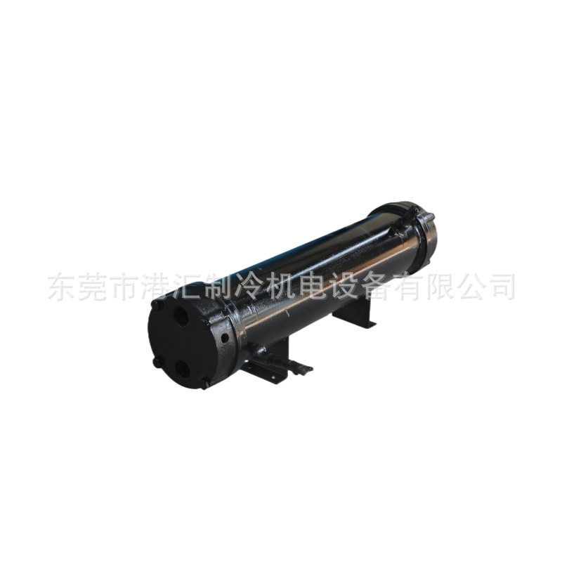多系统管壳式蒸发器 25匹 冷水机冻水炮水源热泵干式换热器