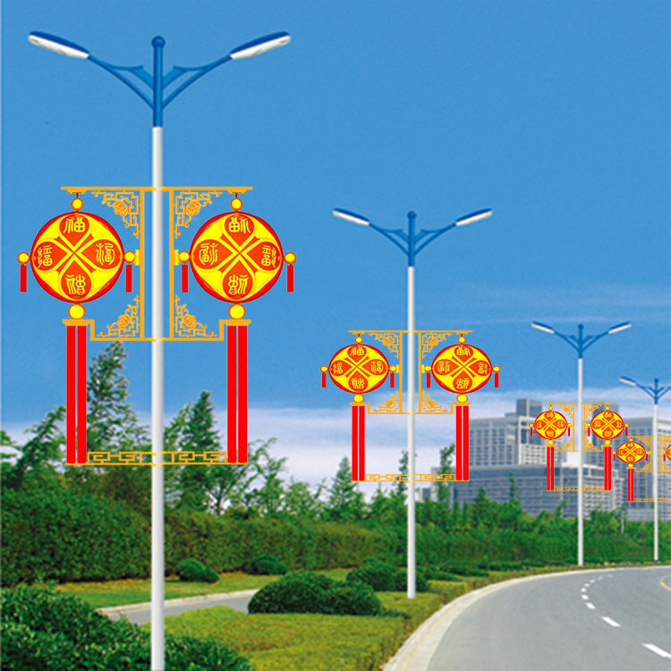 户外LED发光中国结景观灯
