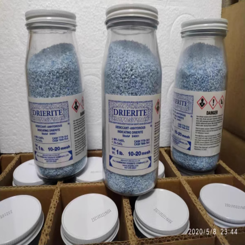 美国原装进口Drierite 23001/24001/13001/无水硫酸钙/指示干燥剂