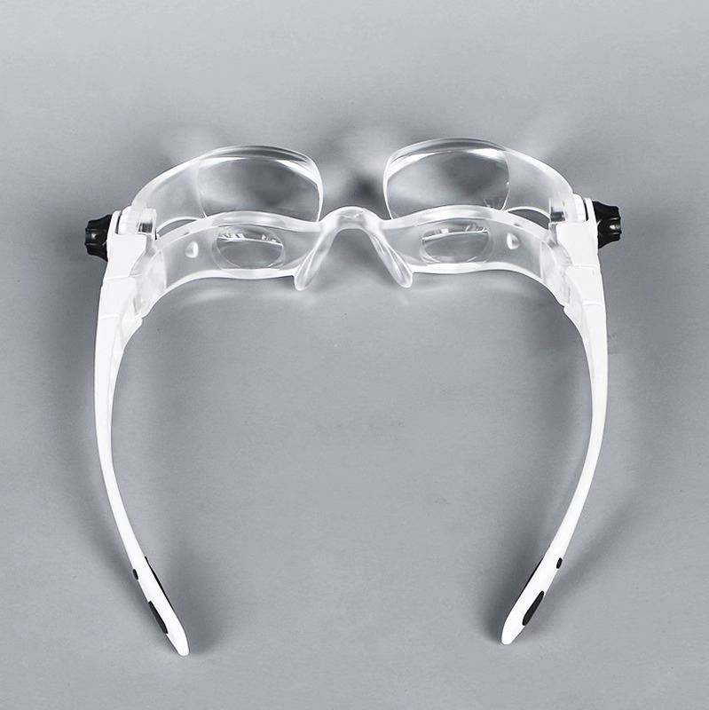 新款眼镜式头戴阅读书报字画鉴赏放大镜3D影院看电影高清高倍