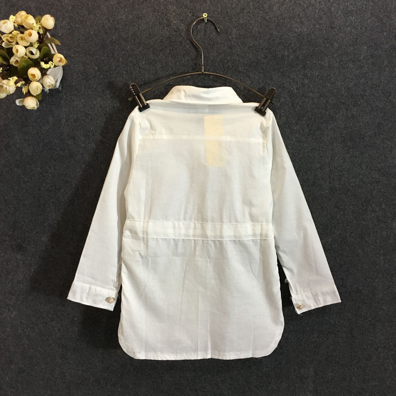 Chemise fille à manche longue - Ref 2087197 Image 3